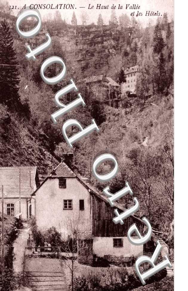le haut de la vallee et les hotels