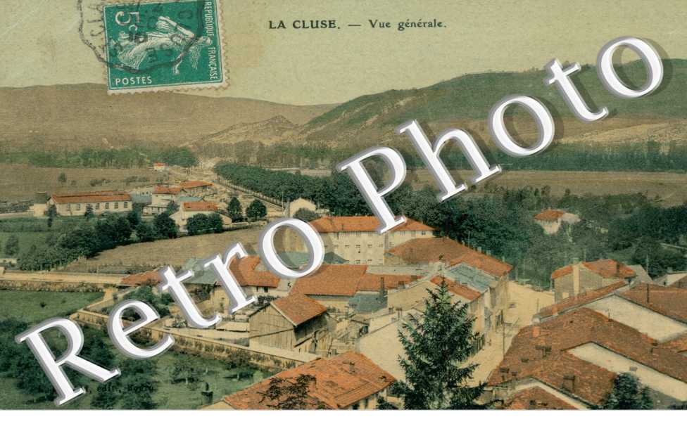 la Cluse  Vue generale