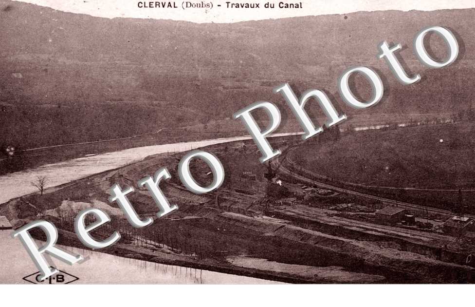 Travaux du Canal