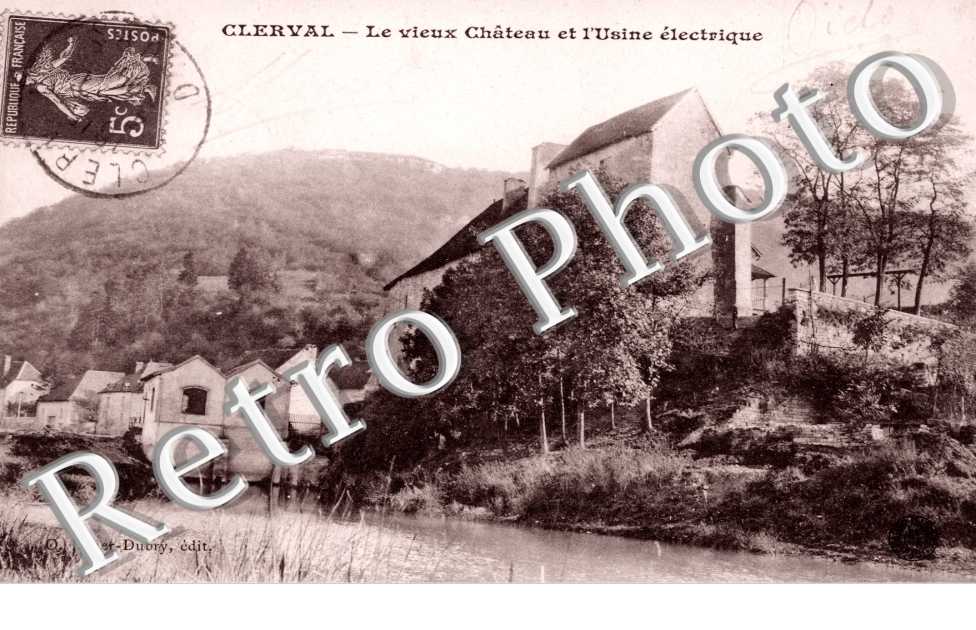 le vieux chateau et l&#039;usine electrique