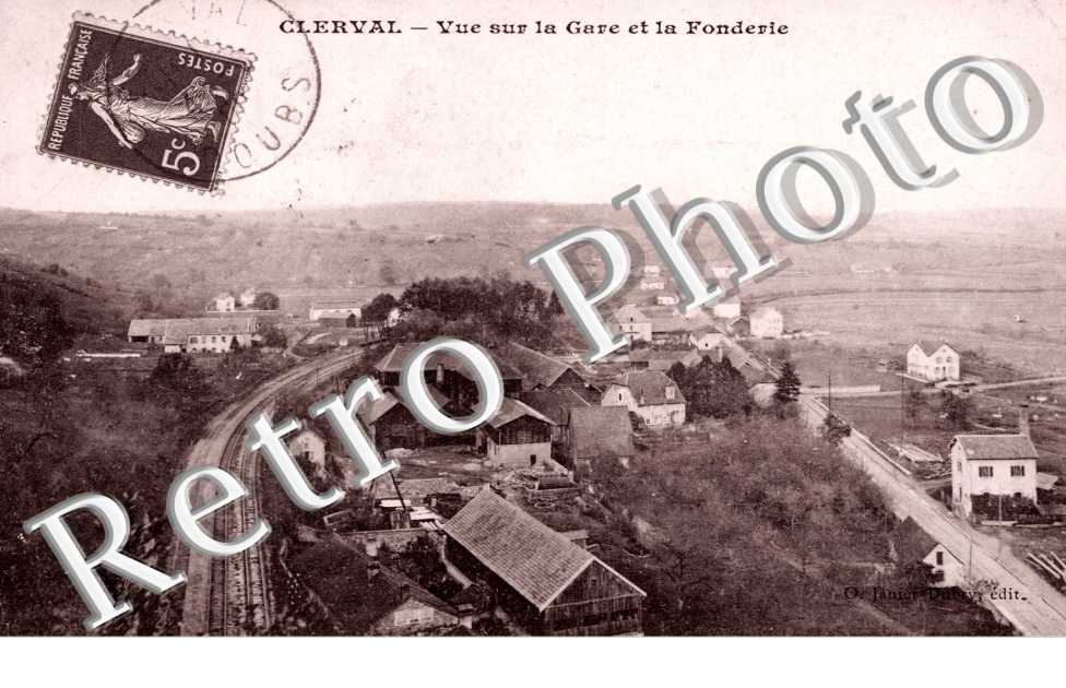 Vue sur la Gare et la Fonderie