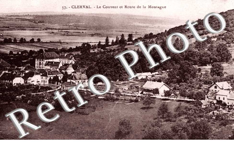 Couvent et Route de la Montagne