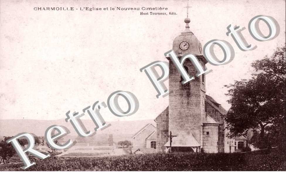 L&#039;Eglise et le Nouveau Cimetiere