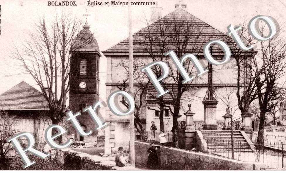 eglise et maison commune