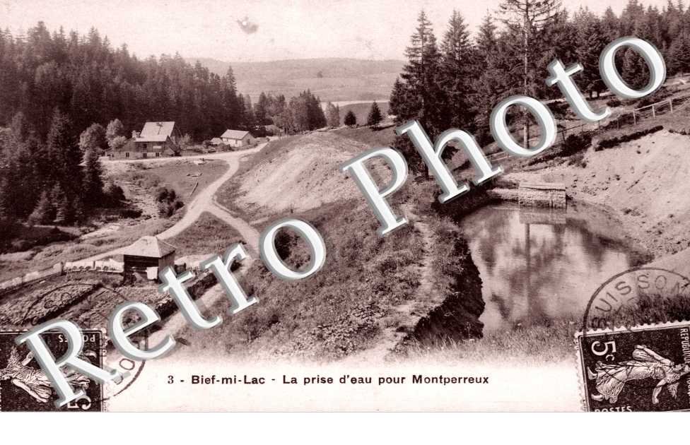 La Prise d&#039;eau pour Montperreux de Bief Mi Lac
