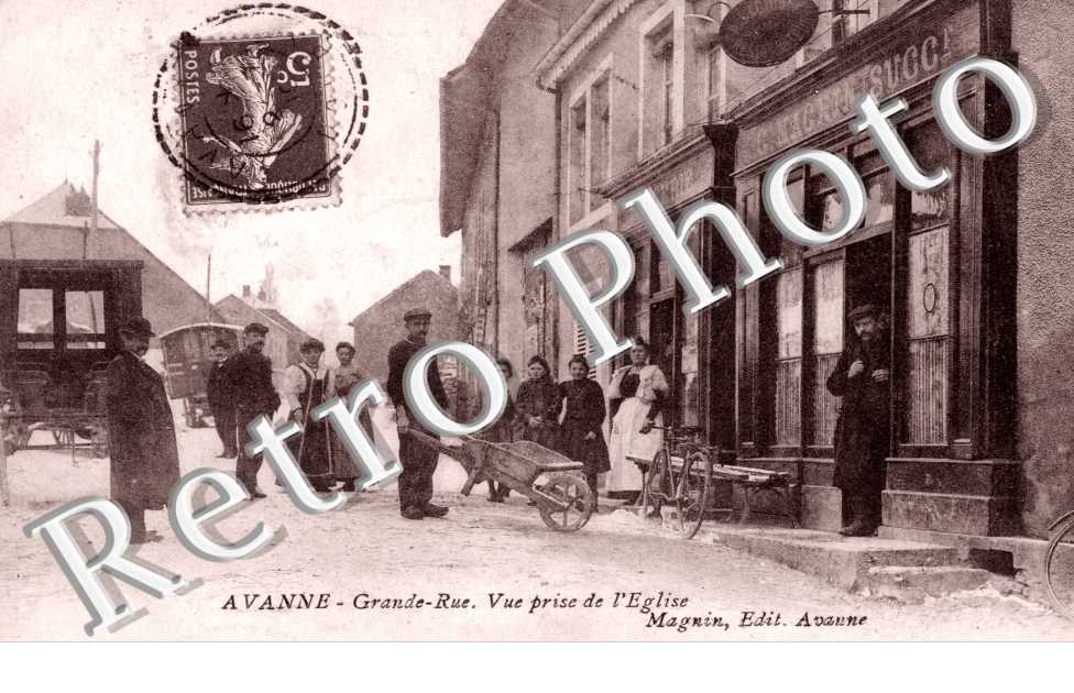 Grande Rue, vue prise de l&#039;eglise - 1910