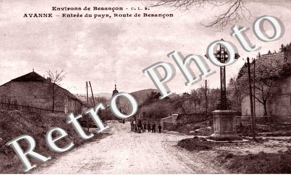 entree du pays, route de Besancon