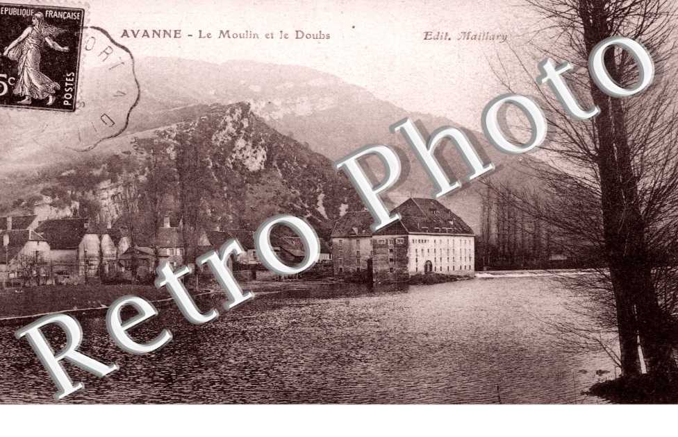 Le Moulin et le Doubs