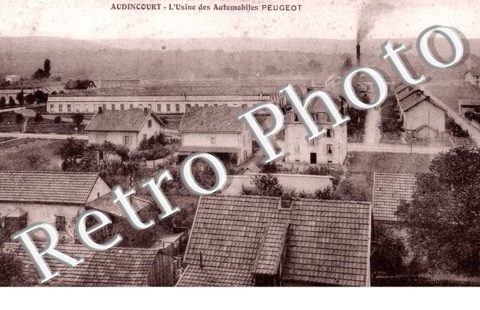 l'usine des automobiles Peugeot
