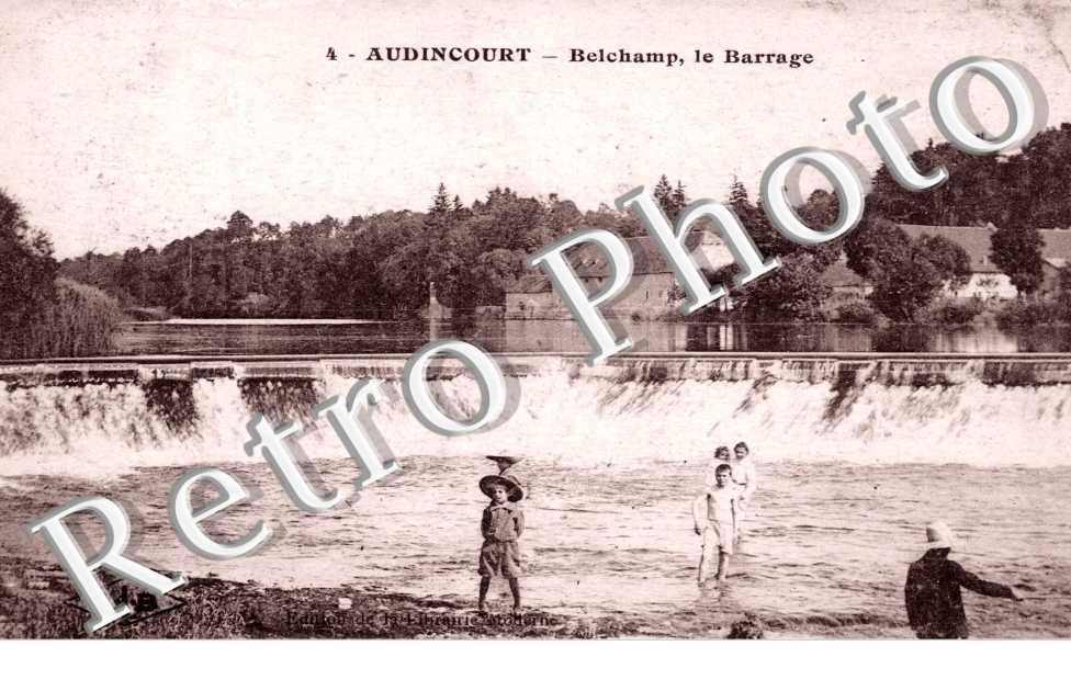 Belchamp Le barrage
