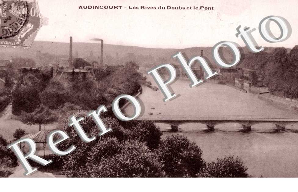 Les Rives du Doubs et le Pont