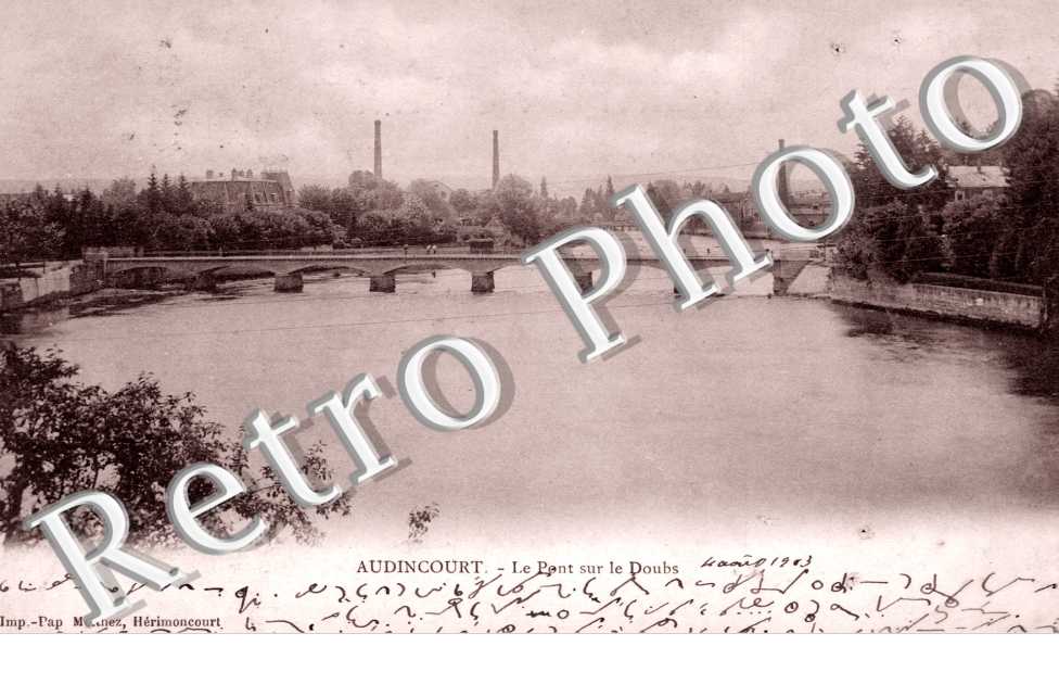 Le Pont sur le Doubs