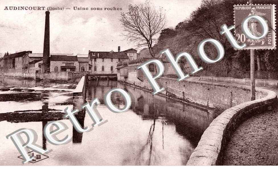 Usine sous roches