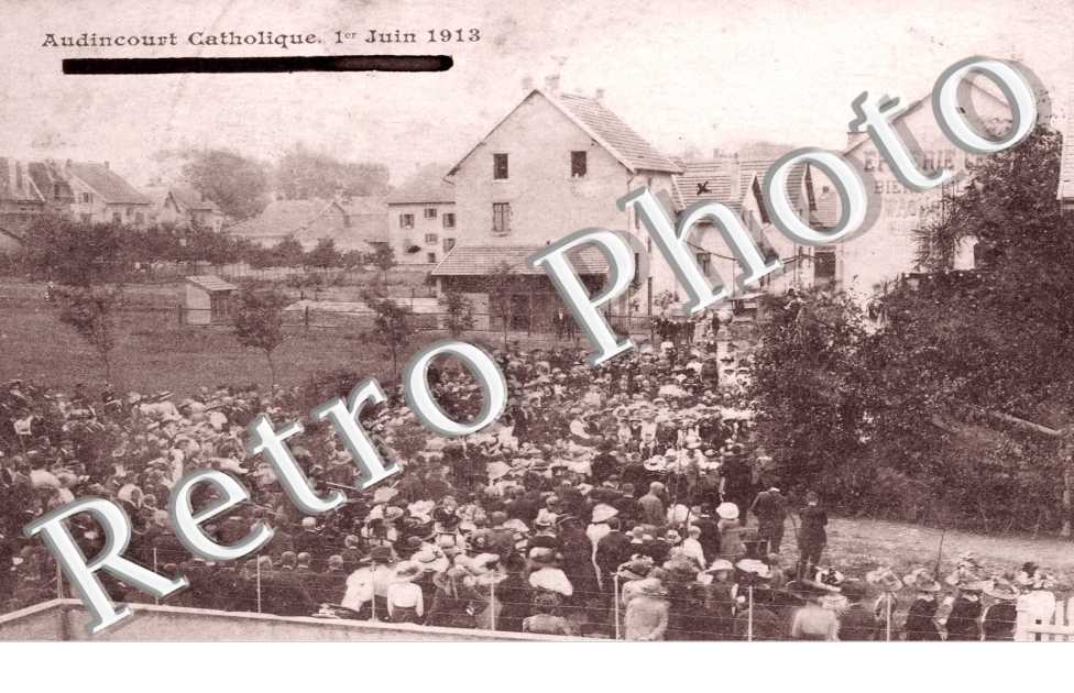 Audincourt Catholique 1er juin 1913