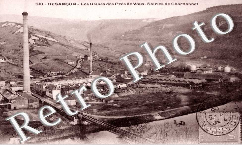 Usines des Pres de Vaux, Soiries de Chardonnet