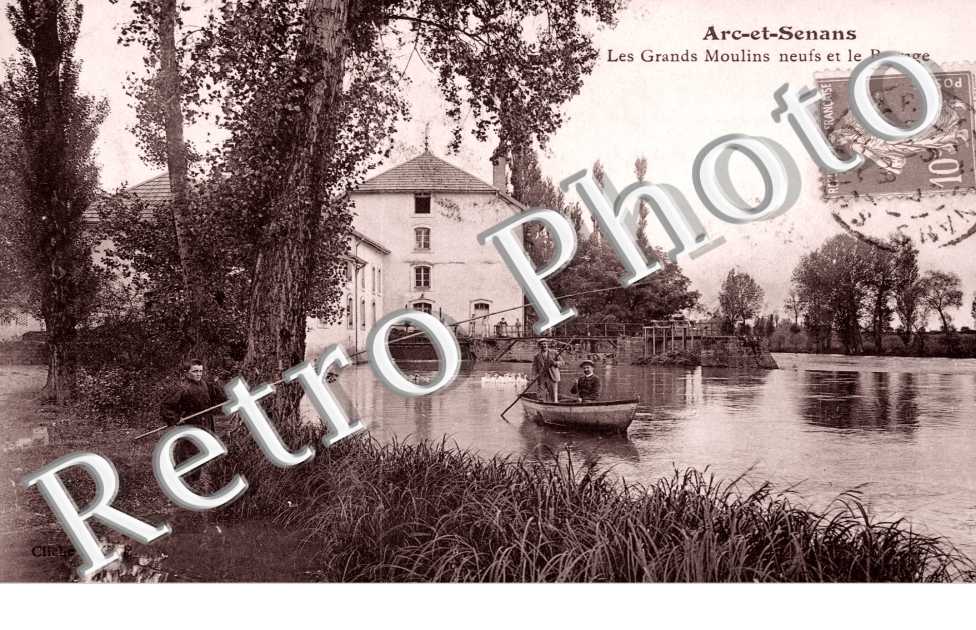 Les Grands Moulins neufs et le Barrage