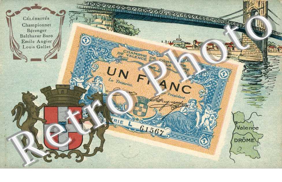 un franc, (souvenir de Valence)