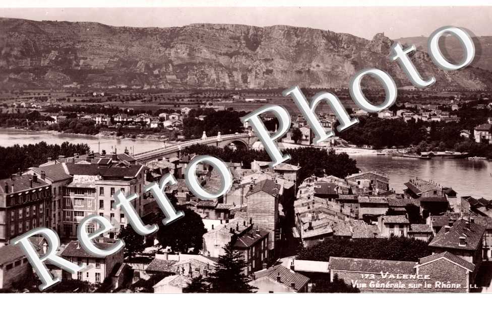 Vue generale sur le Rhone