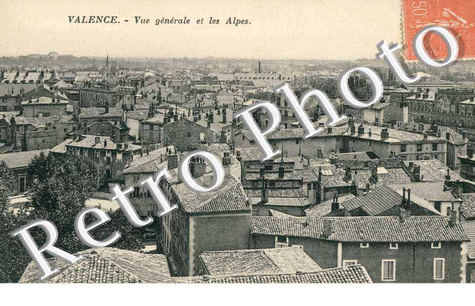 vue generale et les alpes