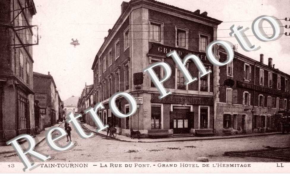 Rue du pont - Grand Hotel de l'hermitage