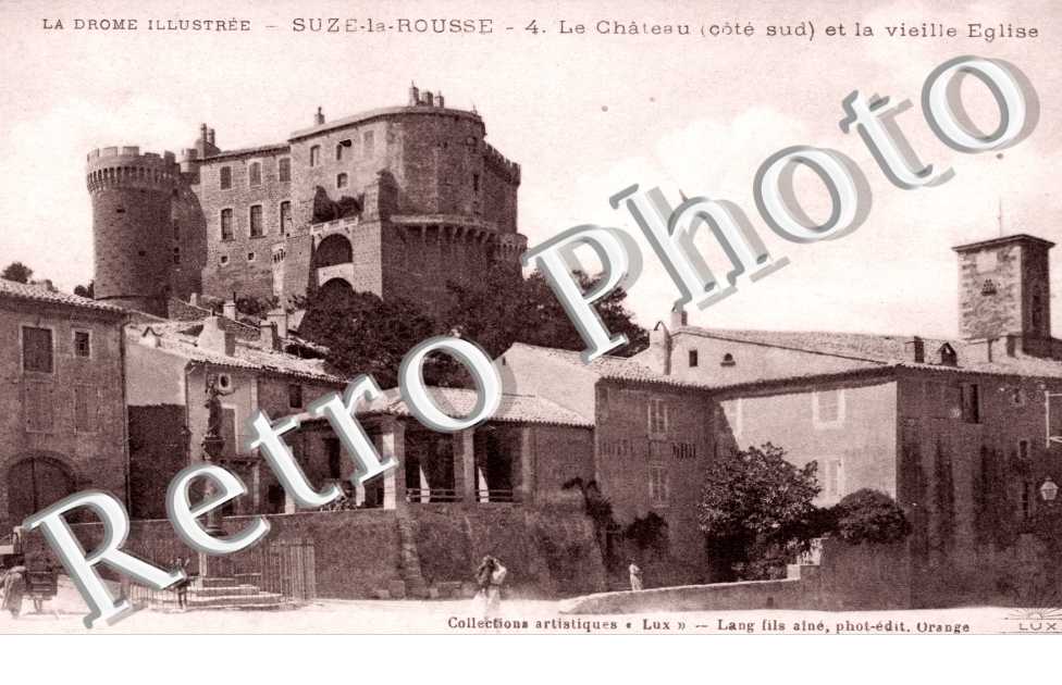 Chateau  et la vielle eglise