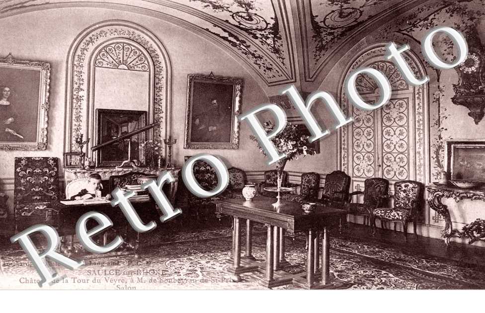 Chateau de la tour du Veyre a M. de Soubeyran de Saint Prix - Salon