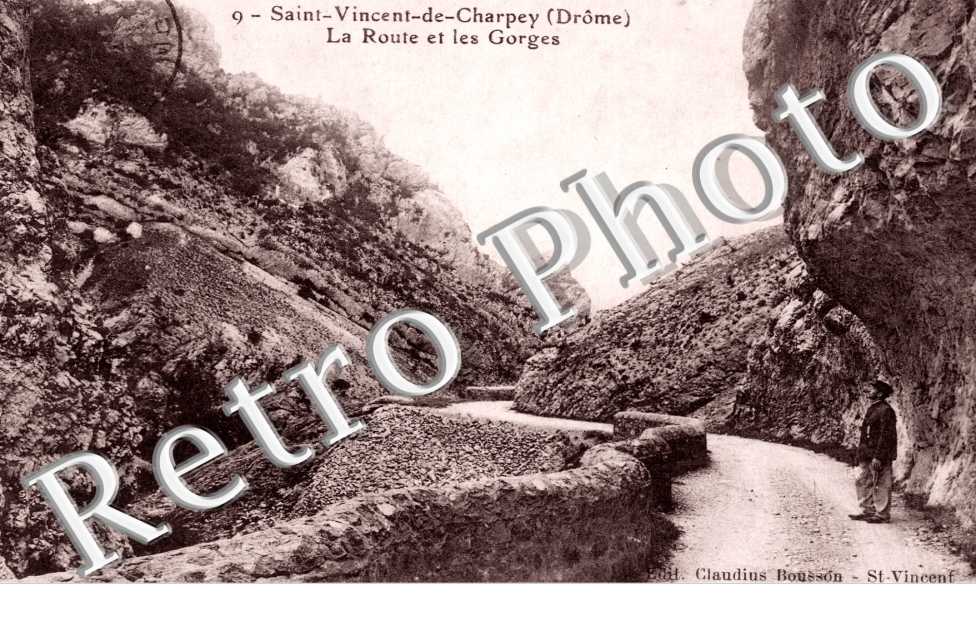Route et les gorges