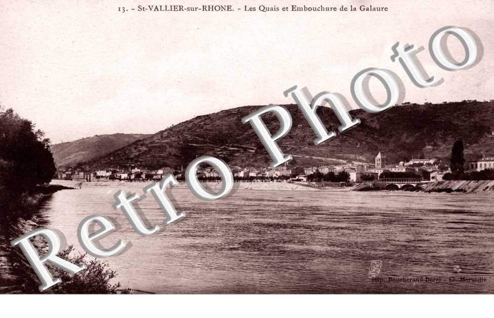 Quais et embouchure de la Galaure