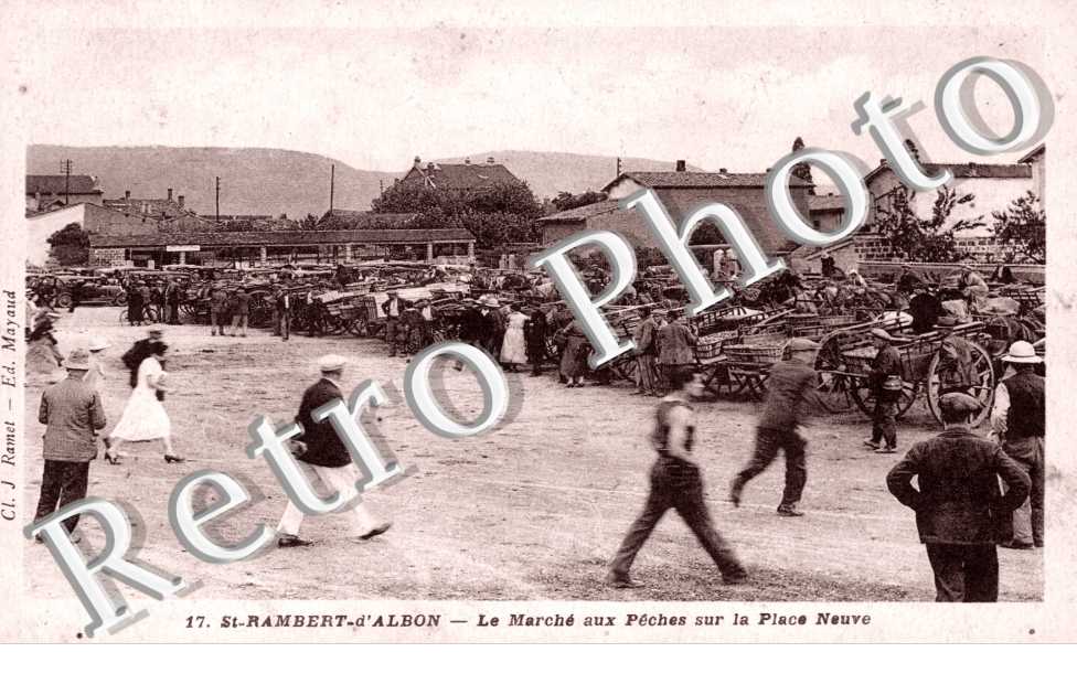 marche aux peches sur la place neuve