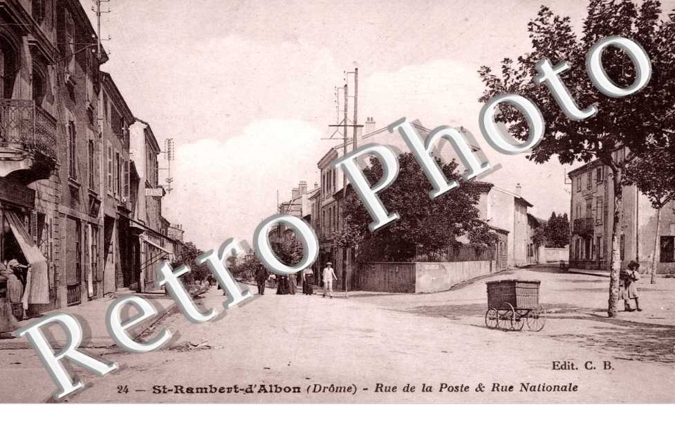 Rue de la poste & rue nationale