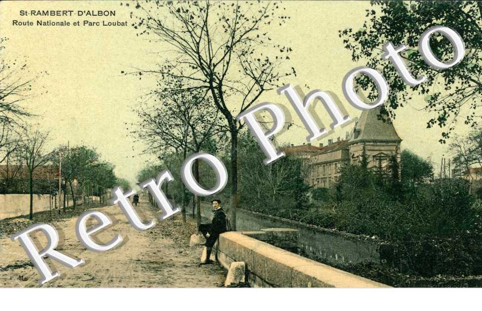 Route nationale et Parc Loubat
