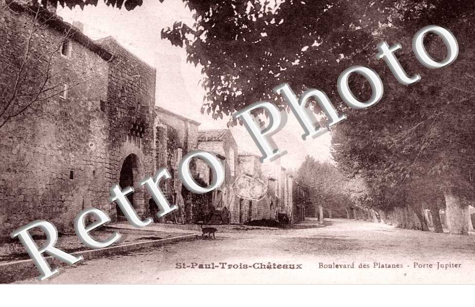 Boulevard des platanes - porte Jupiter