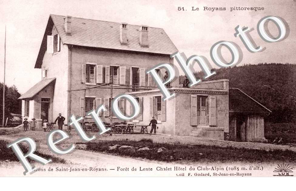 foret de Lente chalet hotel du club alpin