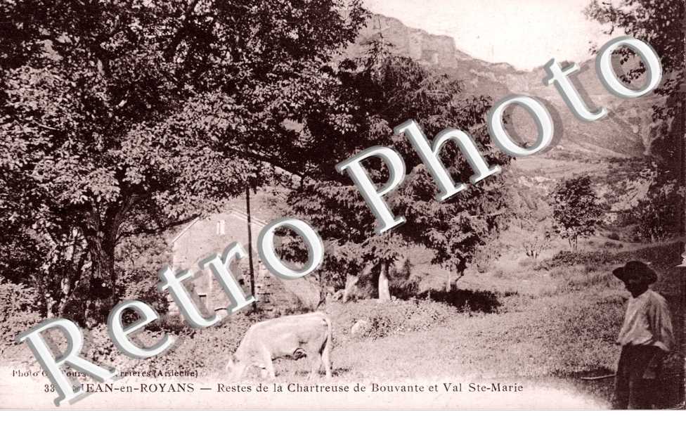 Restes de la Chartreause de Bouvante et Val Ste. Marie