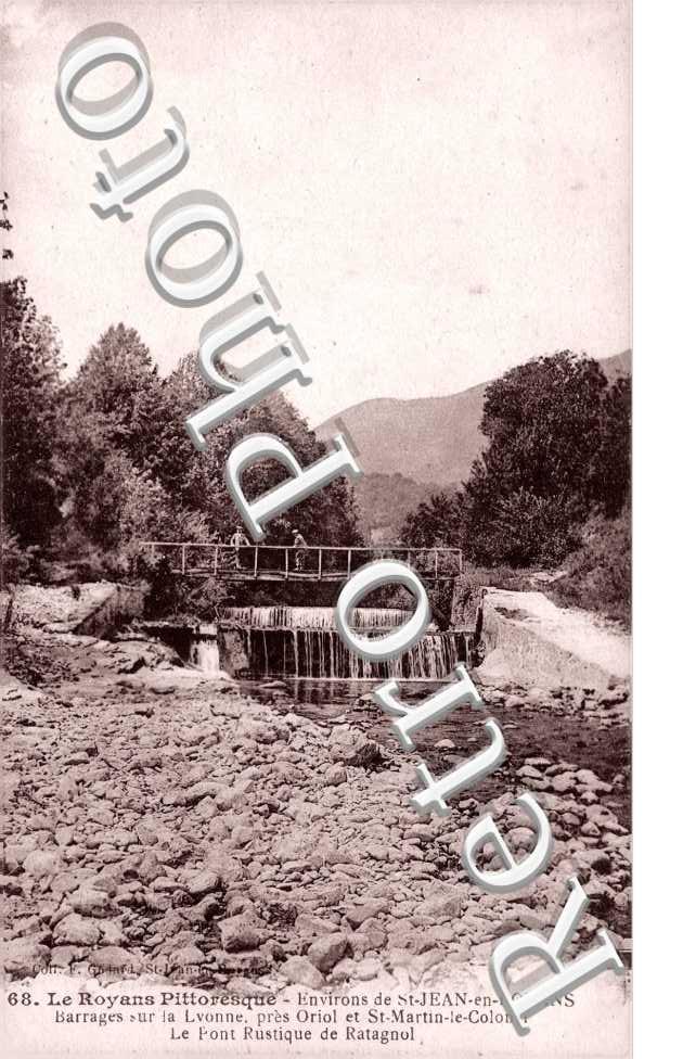 Barrage sur la Lvonne