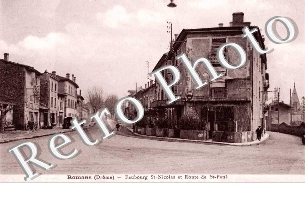 Faubourg Saint-Nicolas et route de Saint-Paul