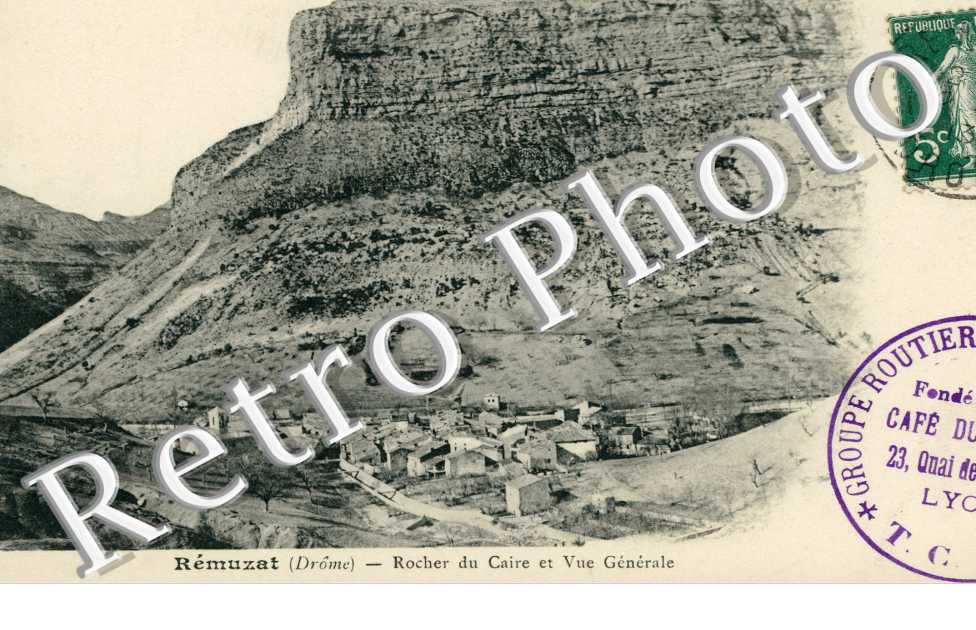 Rocher du Caire - vue generale
