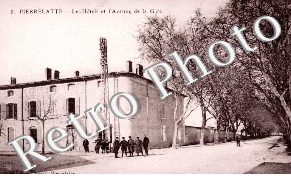 les Hotels et l'Avenue de la Gare