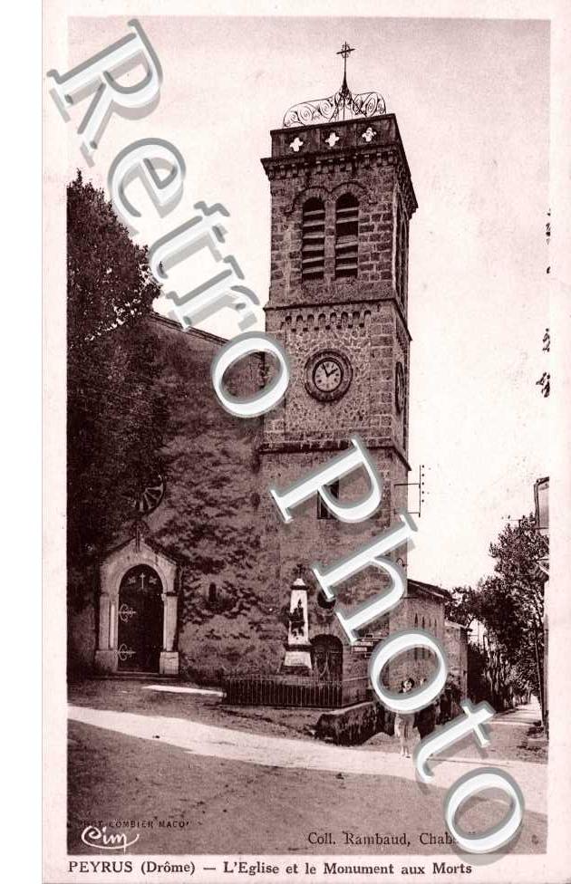 L'eglise et le monument aux morts