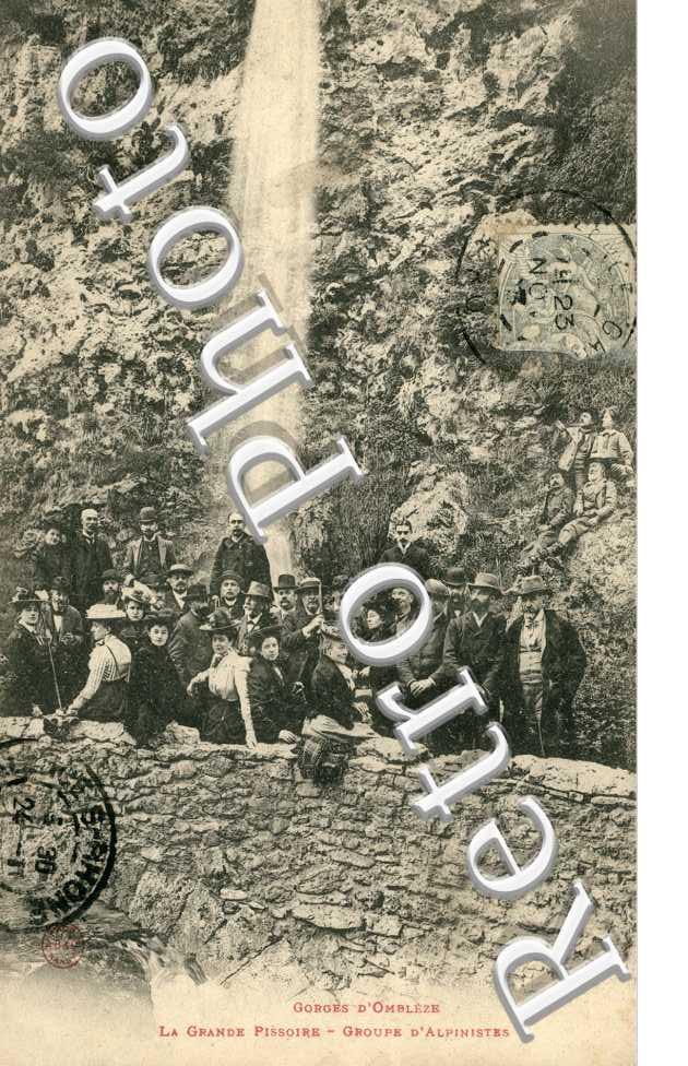 Grande Pissoire - Groupe d'alpinistes