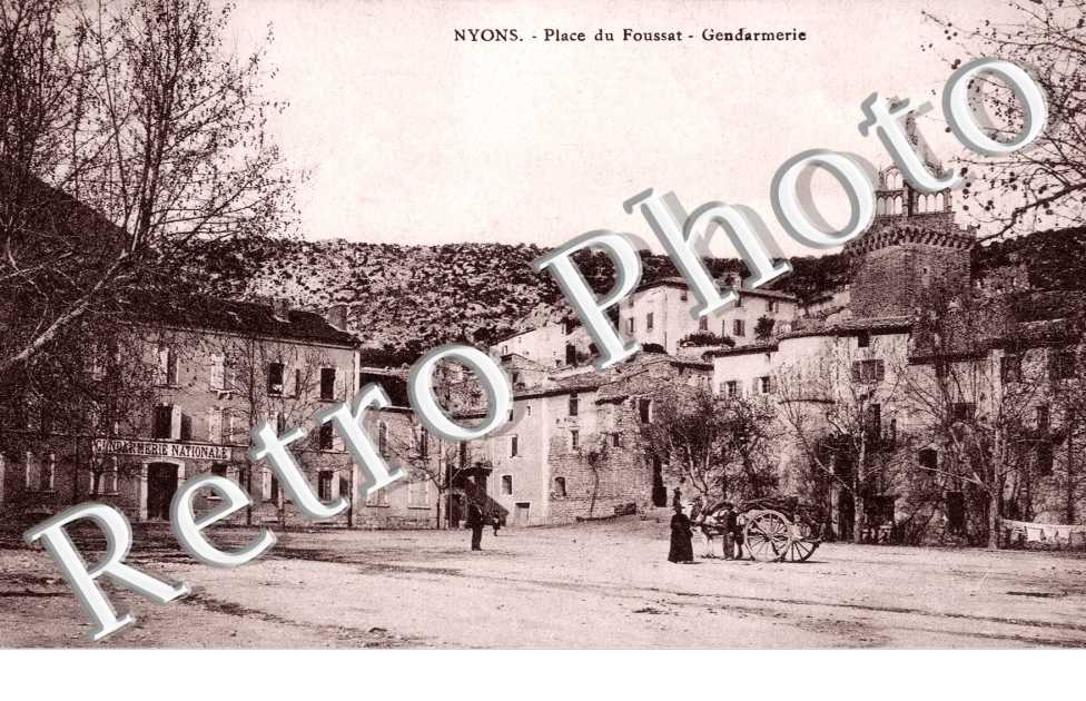 Place du Foussat - gendarmerie