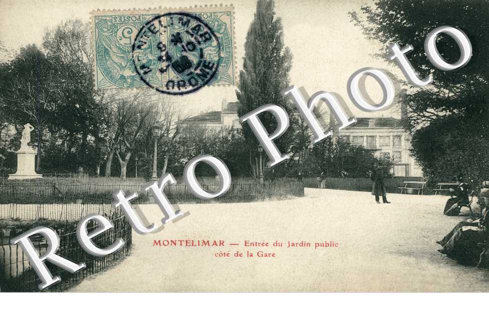 Entree du Jardin public