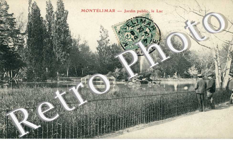 jardin public, le lac
