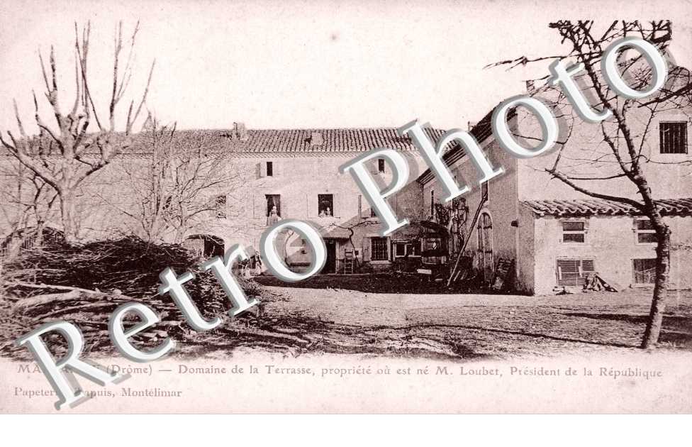 Propriete ou est ne M. Loubet - President de la Republique