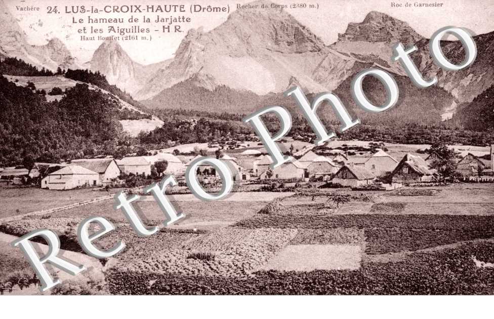Hameau de la Jarjatte et les aiguilles