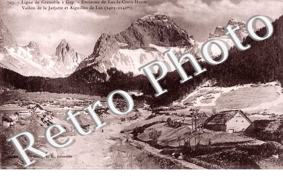 Vallon de la Jarjatte et Aiguilles de Lus