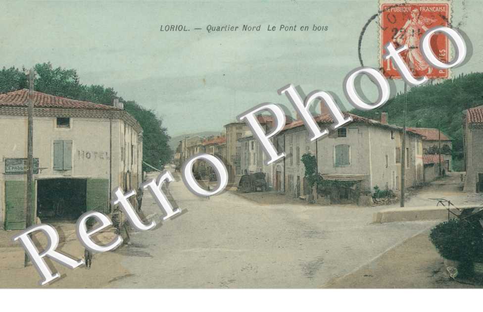 Quartier Nord - le pont en bois