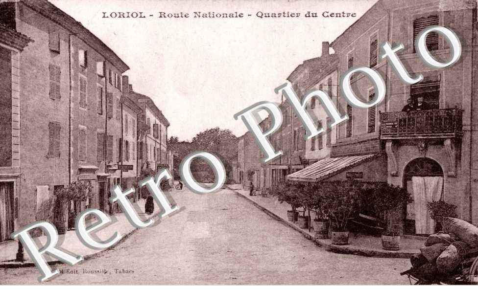 Route nationale - quartier du centre