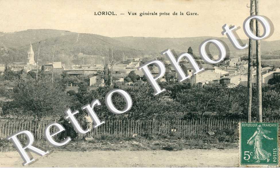vue generale prise de la gare