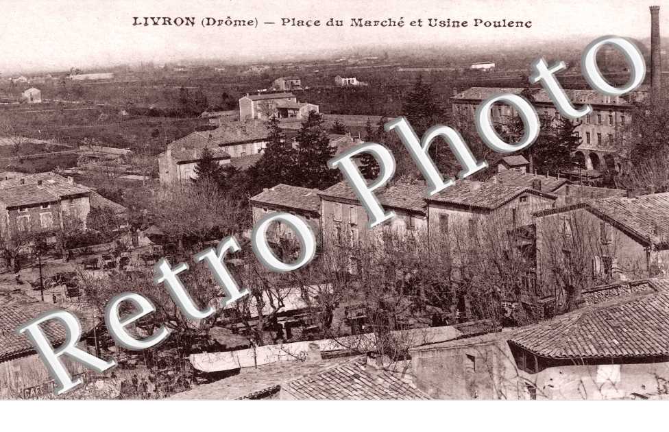 Place du Marche et Usine Poulenc